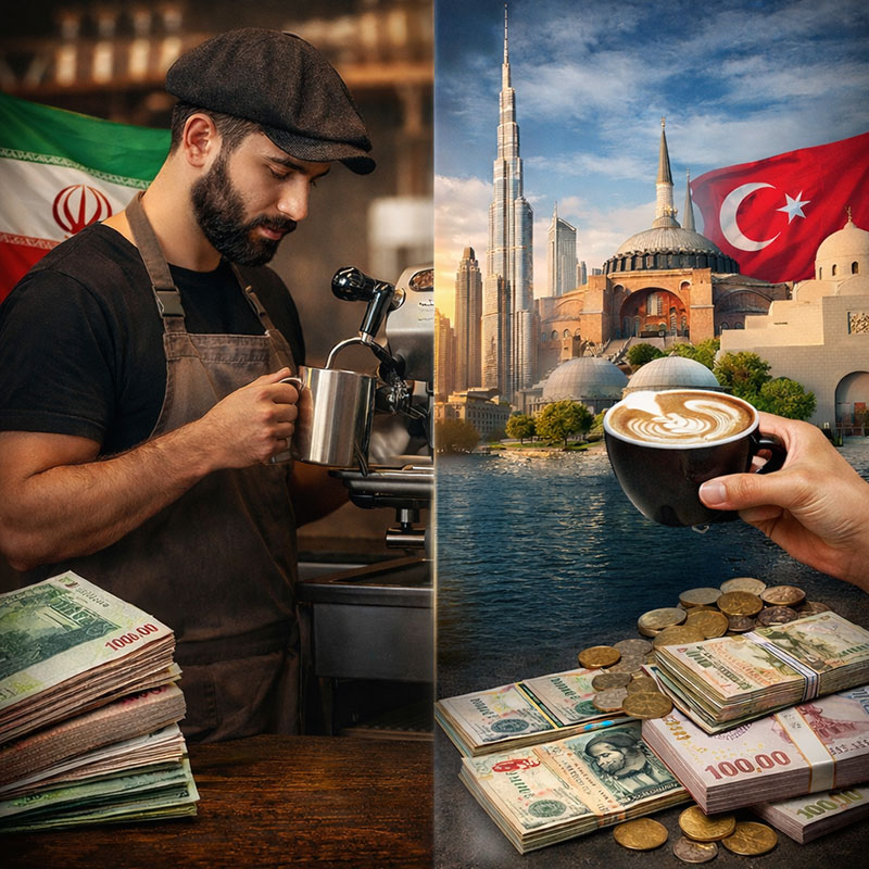 مقایسه حقوق باریستا در ایران و کشورهای همسایه