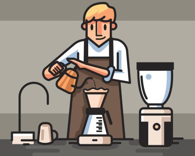Barista_vector_4